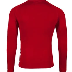 Zeus Fisiko Camiseta interior Camiseta funcional de manga larga rojo
