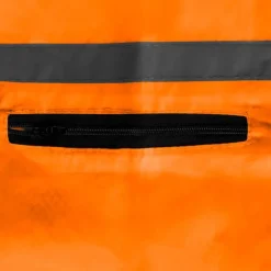 Zeus Hombre Chaqueta de running reflectante naranja