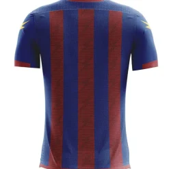 Zeus Icon Teamwear Set Camiseta con pantalones cortos royal blue rojo oscuro