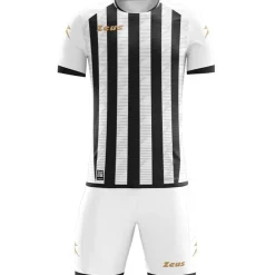 Zeus Icon Teamwear Set Camiseta con pantalones cortos negro blanco