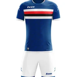 Zeus Icon Teamwear Set Camiseta con pantalones cortos royal blue blanco