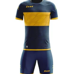 Zeus Icon Teamwear Set Camiseta con pantalones cortos amarillo marino