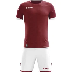 Zeus Icon Tor Teamwear Set Camiseta con pantalones cortos rojo blanco