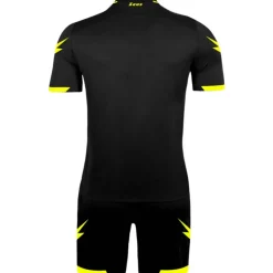 Zeus Kit Arbitro Marko Conjunto de árbitro de 2 piezas Negro/Amarillo
