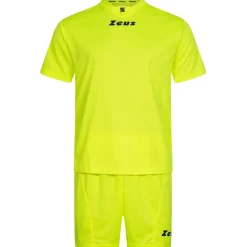 Zeus Kit Promo Conjunto de fútbol 2 piezas amarillo neón