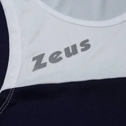 Zeus Kit Robert Hombre Conjunto de atletismo Camiseta con pantalones cortos azul marino