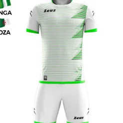 Zeus Mundial Teamwear Set Camiseta con pantalones cortos blanco verde