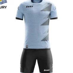 Zeus Mundial Teamwear Set Camiseta con pantalones cortos cielo negro