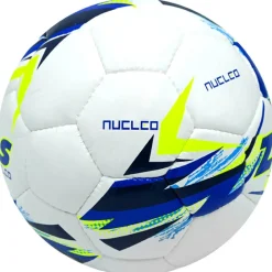 Zeus Nucleo Balón de fútbol blanco/royal blue