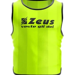 Zeus Pack de 10 Peto de entrenamiento amarillo neón