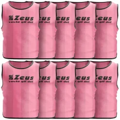 Zeus Pack de 10 Peto de entrenamiento rosa