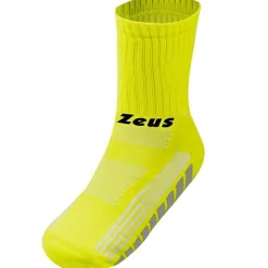 Zeus Tecnika Bassa Calcetines de deporte amarillo neón