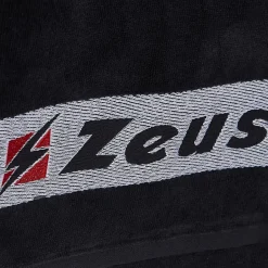 Zeus Toalla de algodón 155 x 100 cm negro