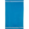Zeus Toalla de algodón 155 x 100 cm azul