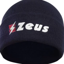 Zeus Zuccotto Lana Beanie azul marino